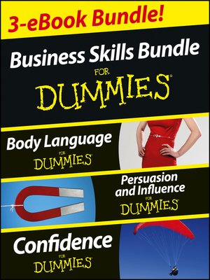 cover image of Business Skills For Dummies Three e-book Bundle